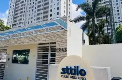 Apartamento 3/4 c/ 77m² no cond. sttilo club residence - av. abel cabral