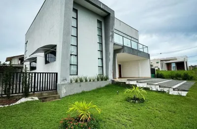 Belíssima casa 4/4 sendo 03 suítes no condomínio natural ville - emaús