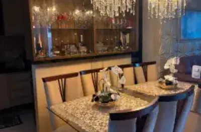 Apartamento 2/4 suítes, reformado, projetado semi mobiliado no vila park