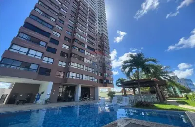 Belíssimo apartamento mobiliado com vista para o mar em ponta negra