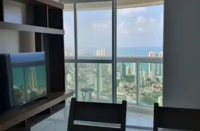 Belíssimo apartamento mobiliado com vista mar no estrela do atlântico