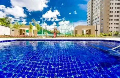 Oferta!! Apartamento 2/4 Andar alto C/ Elevador e área de lazer  No Condomínio  Ecopark