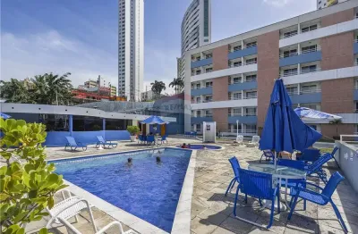 Apartamento Flat Mobiliado em Ponta Negra com Vista para o Mar