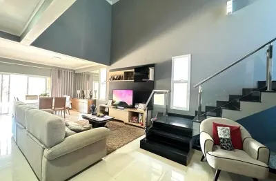 Sobrado à venda no condomínio fechado r$ 2.350.000,00.localização: quinta da primavera, ribeirão preto - sp.