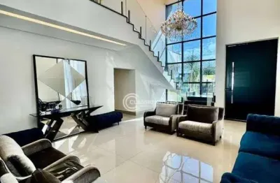 Sobrado com 3 dormitórios à venda, 369 m² por r$ 2.890.000,00 - residencial e empresarial alphaville - ribeirão preto/sp