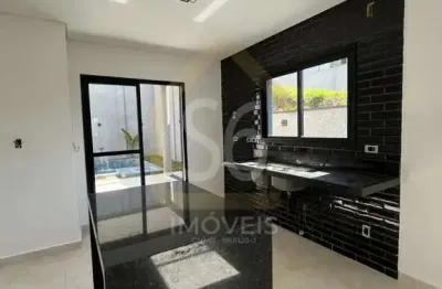 Nova jaguari - maravilhosa casa de 150m² com piscina 3 dormitórios 1 suíte e 2 vagas em condominio