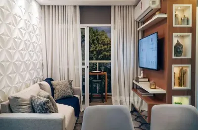 Apartamento pronto para morar com excelente localização, sacada e churrasqueira