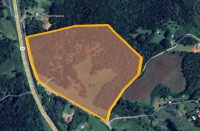 Imperdível! terreno industrial à venda em campo largo - 130.000m²