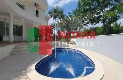 Casa em condomínio fechado com 4 quartos à venda na rua carlos penteado stevenson, 700, jardim recanto, valinhos, 360 m2 por r$ 2.120.000