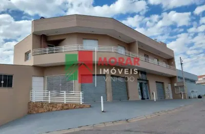 Sala comercial para alugar na arnaldo mamprim, 10, santa cândida, vinhedo, 145 m2 por r$ 2.600