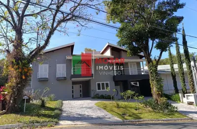 Casa em condomínio fechado com 4 quartos à venda na alameda guarujá, 75, centro, vinhedo, 556 m2 por r$ 3.590.000