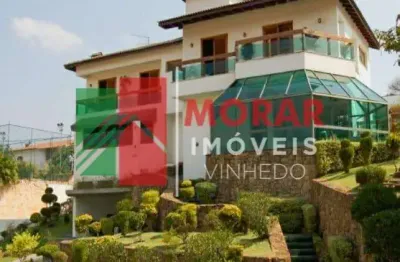 Casa em condomínio fechado com 5 quartos à venda na barretos, 200, marambaia, vinhedo, 569 m2 por r$ 3.000.000