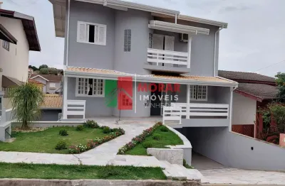Casa em condomínio fechado com 3 quartos à venda na rua paiquere, 1289, jardim paiquerê, valinhos, 268 m2 por r$ 1.650.000