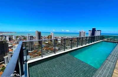 Apartamento com 2 dormitórios à venda, 50 m² por r$ 690.000,00 - tambaú - joão pessoa/pb