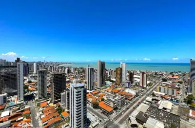 Apartamento com 2 dormitórios à venda, 50 m² por r$ 690.000,00 - tambaú - joão pessoa/pb