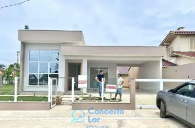Casa para venda em torres, praia paraiso, 3 dormitórios, 1 suíte, 2 banheiros, 2 vagas
