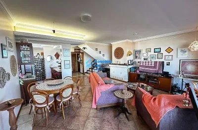 Cobertura duplex mobiliada em torres - residencial barra: vista para o mar e próximo ao rio mampituba