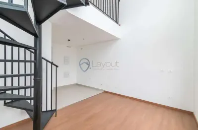 Loft com pé-direito duplo e vista livre | twin urban habitat – portão/curitiba