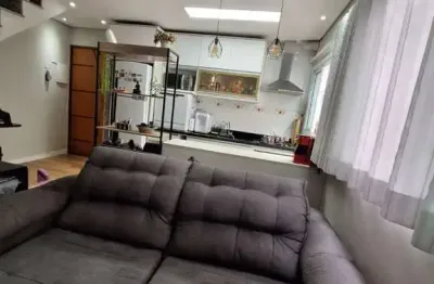 Cobertura de luxo na vila valparaíso: 2 quartos, 1 suíte, 2 vagas de garagem - santo andré-sp
