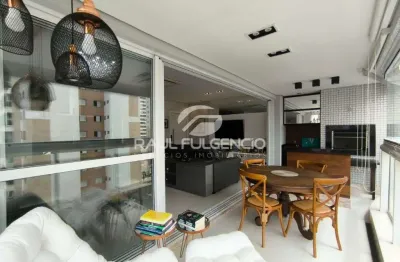 Apartamento mobiliado com 122m2 para alugar na gleba fazenda palhano em londrina