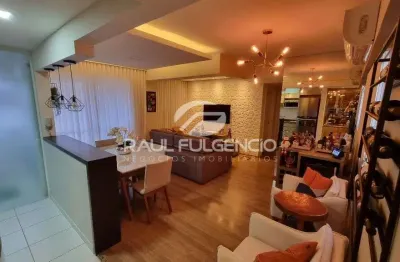 Apartamento mobiliado a venda no edificio solar mirador, localizado proximo ao bela suica, em londrina.