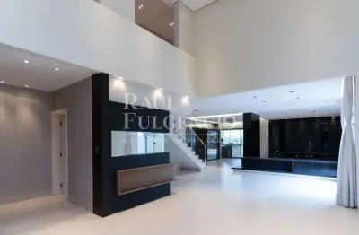 Luxuosa casa de 4 suites no cond. alphaville - imbuias, londrina