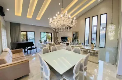 Sobrado no condominio sun lake com  500m2 de terreno 04 suites e vista para o lago