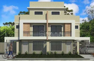 Sobrado com 3 dormitórios à venda, 105 m² por r$ 690.000,00 - pinheirinho - curitiba/pr
