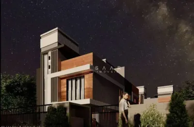 Sobrado com 3 dormitórios à venda, 112 m² por r$ 439.000 - alto boqueirão - curitiba/pr