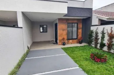 Casa com 3 dormitórios à venda, 98 m² por r$ 619.000,00 - águas belas - são josé dos pinhais/pr