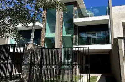 Sobrado com 3 dormitórios à venda, 180 m² por r$ 1.100.000,00 - abranches - curitiba/pr