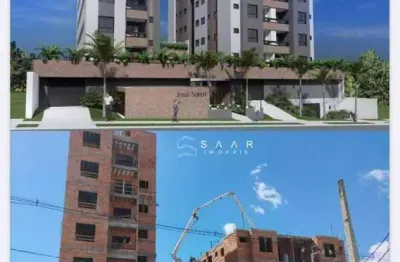 Apartamento com 2 dormitórios à venda, 58 m² por r$ 390.000 - boneca do iguaçu - são josé dos pinhais/pr