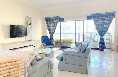 Apartamento na astúrias, 03 suítes, 02 vagas, prédio de frente ao mar