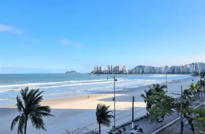 Apartamento a venda em pitangueiras, frente ao mar, 02 dormitórios, com 01 vaga de garagem