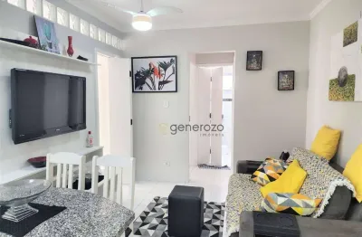 Apartamento a venda na praia de pitangueiras- guarujá, 02 dormitórios, a 02 quadras da praia