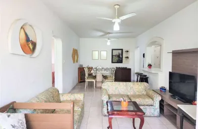 Apartamento a venda na praia das pitangueiras, 01 quadra da praia, 02 dormitórios,  com 01 vaga de garagem