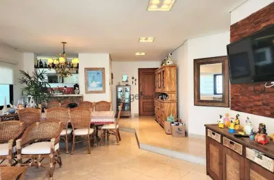 Apartamento para venda na praia de pitangueiras, 01 quadra da praia, 03 dormitórios, 02 vagas de garagem e lazer no prédio