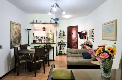 Apartamento para venda na praia da enseada, 01 dormitório, 01 vaga de garagem