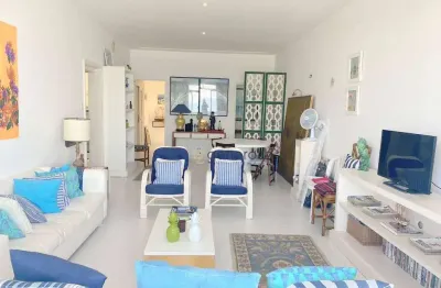 Apartamento de frente a praia de pitangueiras, 03 dormitórios, 01 vaga