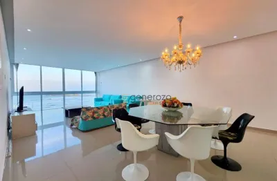 Apartamento frente à praia, 04 suítes, 01 vaga, pitangueiras