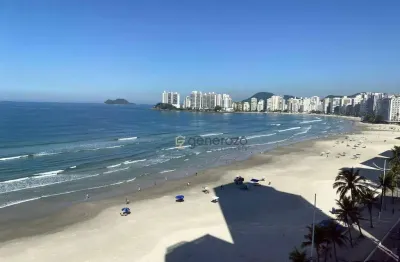 Apartamento frente total para o mar, 03 dormitórios, 02 vagas, pitangueiras