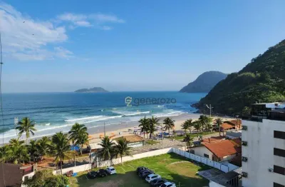 Cobertura a venda na praia do tombo, 03 dormitórios, 02 vagas de garagem, com linda vista para o mar