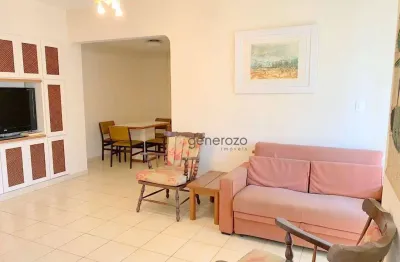 Apartamento na praia de pitangueiras, 02 dormitórios, 02 vaga