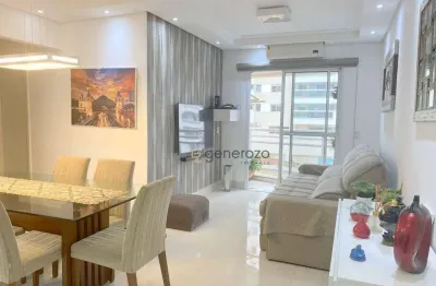Apartamento na praia de pitangueiras, 03 dormitórios, 02 vagas, lazer