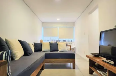 Apartamento a venda na praia das pitangueiras, 01 dormitório, 02 quadras da praia