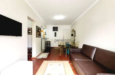 Apartamento á venda na praia do tombo, com 01 dormitório. 01 vaga de garagem e próximo a praia.