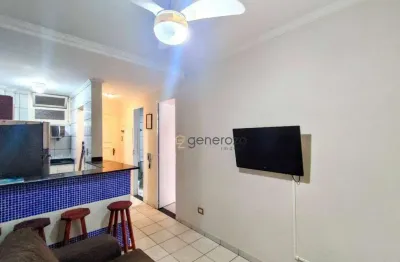 Apartamento á venda na praia de pitangueiras, com 01 dormitório a uma quadra da praia.