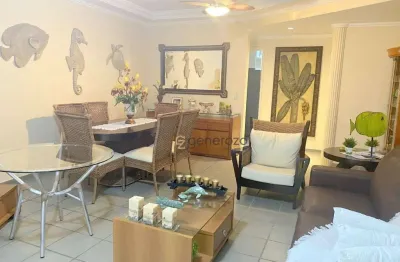 Apartamento á venda na praia das pitangueiras,04 dormitórios, 02 vagas, 01 quadra da praia