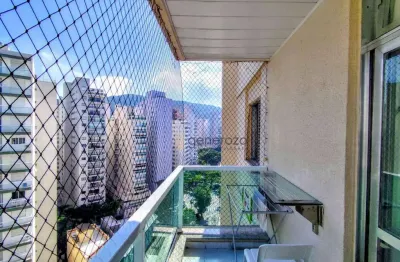 Apartamento á venda na praia das pitangueiras, com 02 dormitórios, 01 vaga de garagem na quadra da praia.