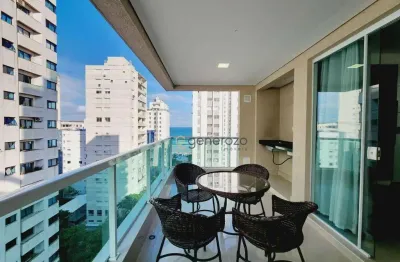 Apartamento a venda na praia das pitagueiras, prédio novo, varanda gourmet, 03 dormitórios, com garagem